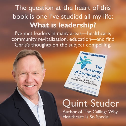 Quint Studer response to The Anatomy Of Leadership book
